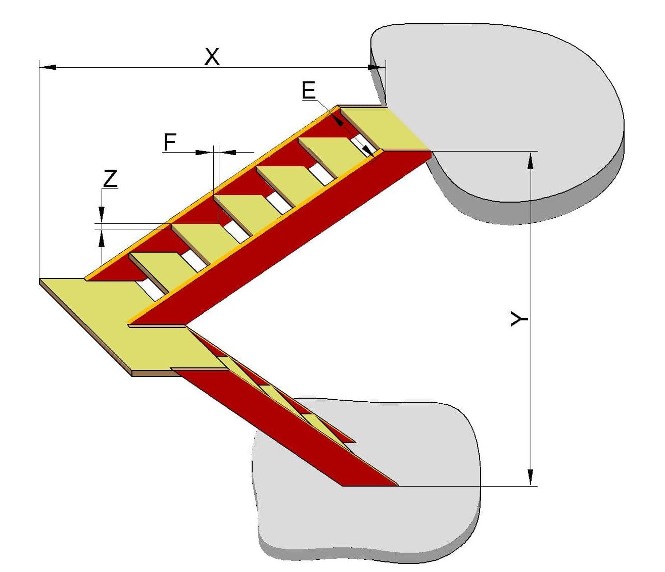 building stairs calculator & steel stair stringers